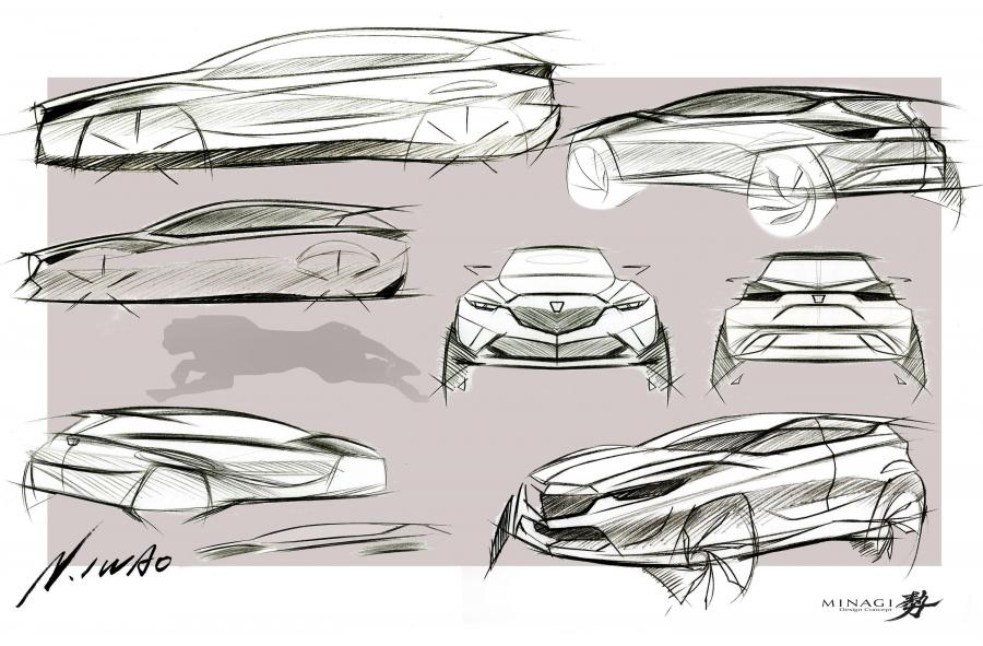  Mazda Minagi Concept 2011 года  (фото 8 из 64)